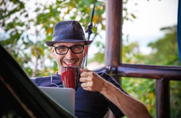 Un infuso di caffè